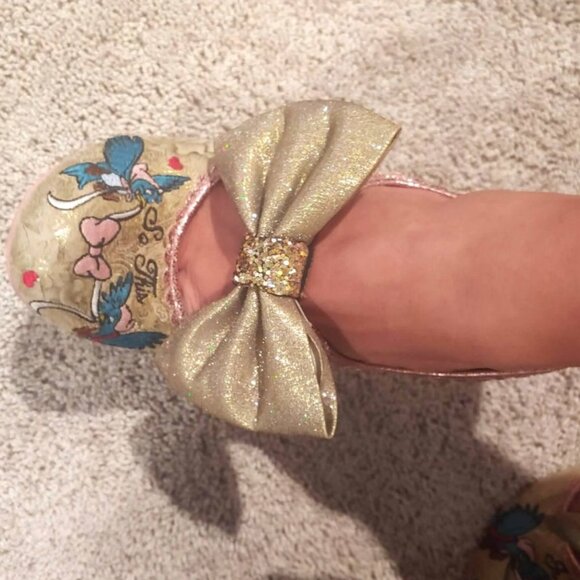 Rare Disney Cinderella  irregular choice shoes US 6 - Picture 12 of 16